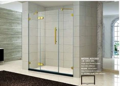Lượng vòi hoa sen cố định kính phòng tắm