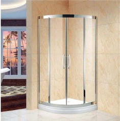 700 x 700 góc Khay trượt đi bộ trong Vỏ tắm cong, 36 in. Dx 36 in. W Kit, Khay tắm acrylic trắng (KT5589)